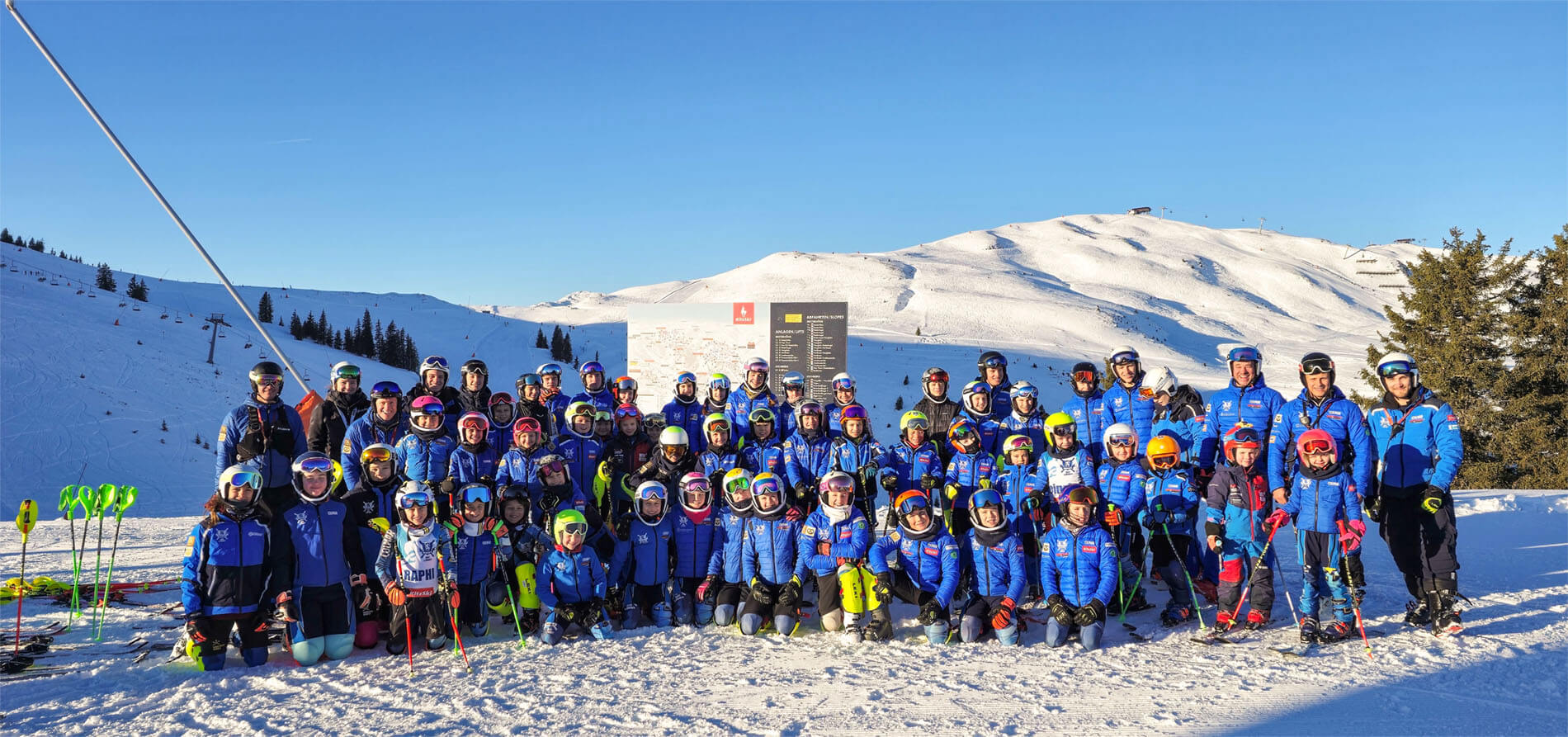 Skilöwen Gruppenfoto